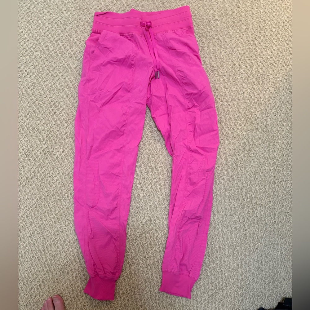 Lululemon Pink Jogger Pants